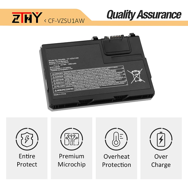 Batería de Repuesto JPFMR para Panasonic Toughbook CF-33 CF33 MK1 5