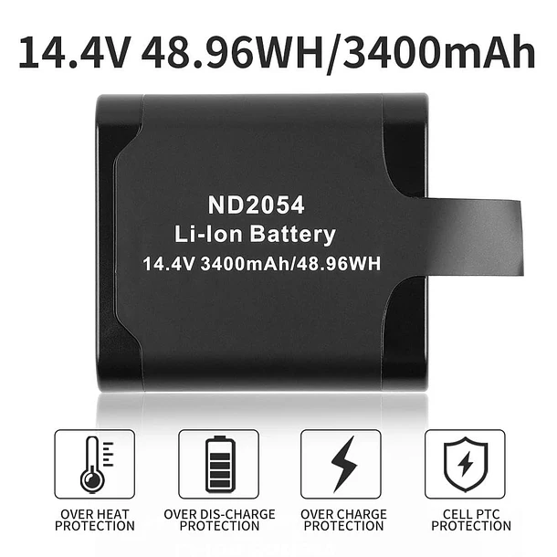 Batería de Repuesto ND2054 para Integra REF 90500 LED Headlight System ND2054HD25 ND2054HD29 ND2054HD34 ND2054LS31 - LUSONBAY 5