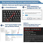 Batería de Repuesto LA04 para ASUS VivoBook 15 F512FA F512DA F512JA X512DA X512JA F512FB F512FJ 3