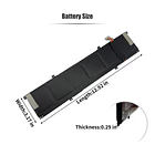 Batería de Repuesto FZ06XL para HP Envy16-H0787NR Envy 16-H0000TX 16-H0011TX 16-H0000NE 16-H0795NG Spectre X360 2-in-1 - INTIFO 6