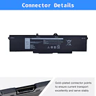 Batería de Repuesto 9JRV0 para Dell Latitude 5521 5531 Precision 3561 3571 3581 3591 Alienware - NBULBL 3