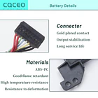 Batería de Repuesto 8FCTC para Lenovo IdeaPad 3-14ITL6 3-15ITL6 3-17ITL6 V14 G2-ALC G2-ITL V15 G2-ALC - CQCEO 3