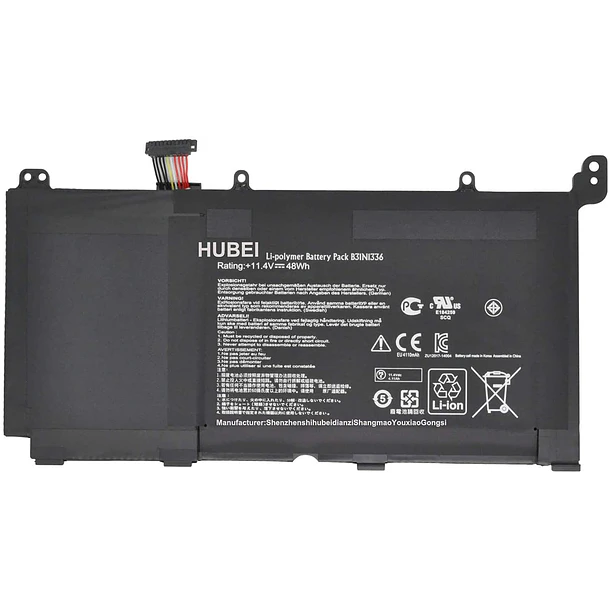 Batería de Repuesto B31N1336 para Asus VivoBook A551L A551LN K551 K551L K551LA K551LB K551LN V551 1