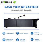 Batería de Repuesto L22C2PG2 para Lenovo V14 V15 G4 AMN IAN 82YT 82YU 82YV 82YW - EFOHANA 6