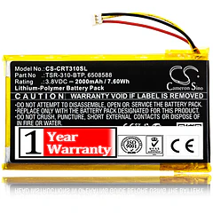 Batería de Repuesto CS-CRT310SL para TSR-310 TSR-310 Handheld Screen Remote TSR-310-BTP 6508588 Battery - BCXY