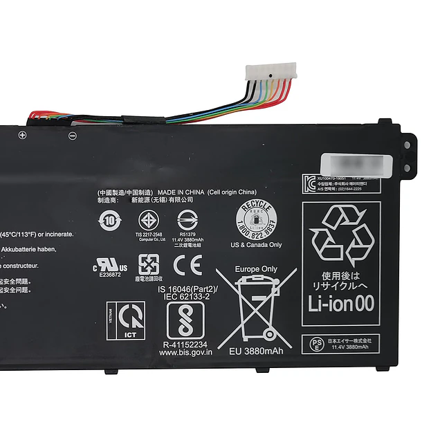 Batería de Repuesto AP18C4K para Acer Spin 3 SP314-54N / Aspire 5 A515-43 A515-43G / - EPYOBW 3