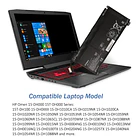 Batería de Repuesto PG06XL para HP OMEN 15T-DH000 15T-DH100 15-DH1025TX 15-DH1019NR HSTNN-DB9F L48497-005 L48431-2C1 11.55V - ETESBAY 6