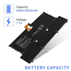 Batería de Repuesto SO04XL para Hp Spectre 13-V000 13-V100 13T-V000 13T-V100 13-V011DX 13-V111DX 13-V016TU 13-V015TU - KingSener