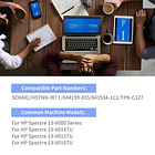 Batería de Repuesto SO04XL para Hp Spectre 13-V000 13-V100 13T-V000 13T-V100 13-V011DX 13-V111DX 13-V016TU 13-V015TU - KingSener 3