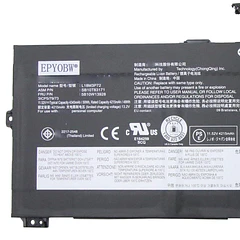 Batería de Repuesto L18M3P72 para Lenovo ThinkPad X390 Yoga / X13 Yoga 1st Gen Series - EPYOBW