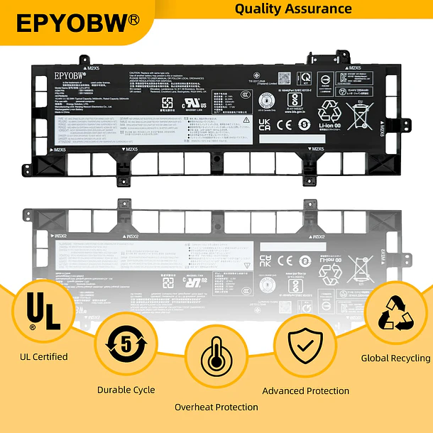 Batería de Repuesto L21L4P72 para diversos equipos compatibles según modelo L21L4P72 - EPYOBW 6