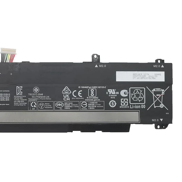 Batería de Repuesto WK04XL para diversos equipos compatibles según modelo WK04XL - EPYOBW 4