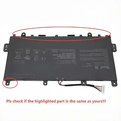 Batería de Repuesto C21N1808 para Asus Chromebook C423NA Chromebook C423NA Chromebook C523NA Chromebook C523NA 7.7V - Tanch