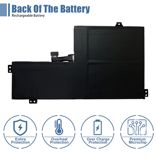 Batería de Repuesto L19M3PG1 para Lenovo 100e 300e Chromebook 2nd Gen AST 82CE Series 5B10X65684 - VANPIR 3
