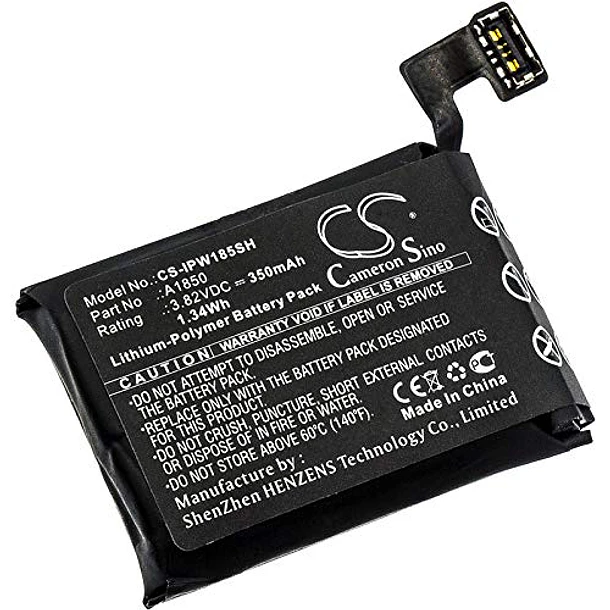 Batería de Repuesto CS-IPW185SH para e GSRF-MQK32LL/A MQK22LL/A MQK72LL/A GSRF-MQK62LL/A MQK92LL/A GSRF-MR1L2LL/A MQK12LL/A (350mAh/3.82V), A1850 - Ejjinenbby 1