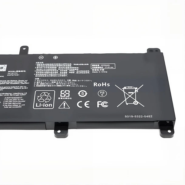 Batería de Repuesto C41N1731 para Asus ROG Strix Scar II GL704GW G715G GL704GV GL704GM GL704G - Tanch 6