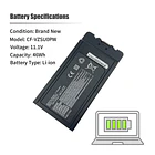 Batería de Repuesto CF-VZSU0PW para Panasonic Toughbook CF-54 CF54 MK1 MK2 MK3 54 Gloved Multi - INTIFO 3
