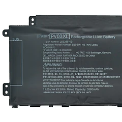 Batería de Repuesto PV03XL para HP Pavilion x360 13-BB 14-DV 14-DK 14-DW 15-EH 14M-DW Series - EPYOBW