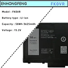 Batería de Repuesto FK0VR para Dell Latitude 5330 7330 7430 7530 Latitude 5330 2-in-1 7330 - ENHONGFENG 2