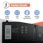 Batería de Repuesto FK0VR para Dell Latitude 5330 7330 7430 7530 Latitude 5330 2-in-1/7330 2-in-1/7430 - ASODI 2