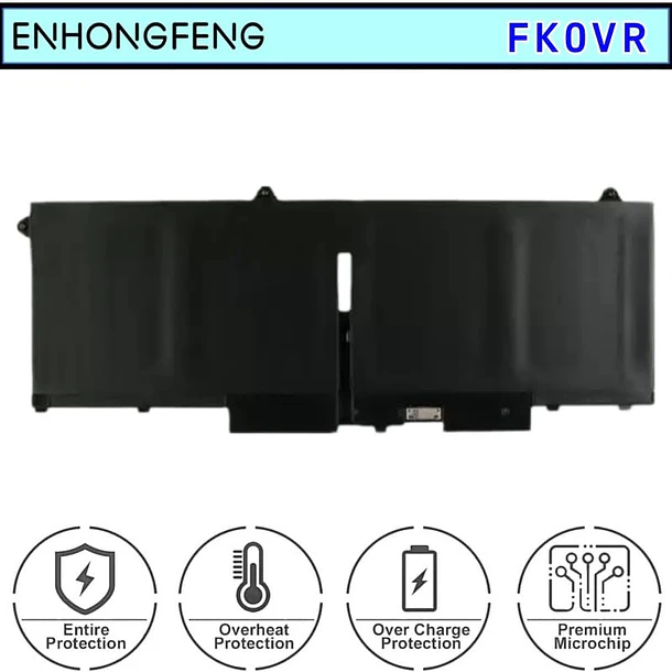 Batería de Repuesto FK0VR para Dell Latitude 5330 7330 7430 7530 Latitude 5330 2-in-1 7330 - ENHONGFENG 3