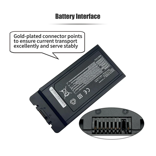 Batería de Repuesto CF-VZSU0PW para Panasonic Toughbook CF-54 CF54 MK1 MK2 MK3 54 Gloved Multi - INTIFO 5