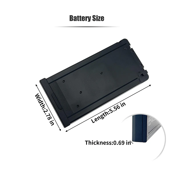 Batería de Repuesto CF-VZSU0PW para Panasonic Toughbook CF-54 CF54 MK1 MK2 MK3 54 Gloved Multi - INTIFO 6