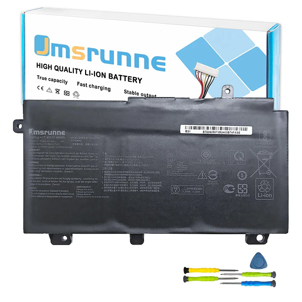 Batería de Repuesto B31N1726 para ASU TUF Gaming A15 FA506 FA506IU FA706II A17 FA706II FX504 - Jmsrunne 1