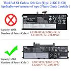 Batería de Repuesto L22D3P77 para diversos equipos compatibles según modelo L22D3P77 - EPYOBW 2