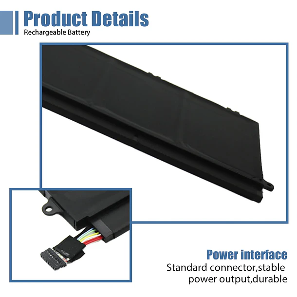 Batería de Repuesto L17C3P51 para Lenovo ThinkPad E14 E15 E480 E485 E495 E580 E585 E490 - VANPIR 3
