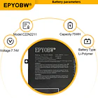 Batería de Repuesto C22N2211 para Asus Zenbook 14 OLED UX3405MA UX3405ZA UX3405VA Series 0B200-04400000 2ICP5/49/120-2 - EPYOBW 3