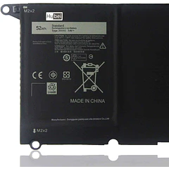 Batería de Repuesto JD25G para Dell XPS 13-9343 13-9350 P54G001 P54G002 Touchscreen InfinityEdge Ultrabook XPS - Hubei