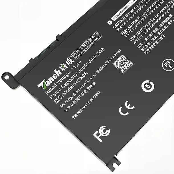 Batería de Repuesto WDX0R para Dell Inspiron 15 5579 Inspiron 15 5578 2-in-1 Inspiron 14-7460 - Tanch 4