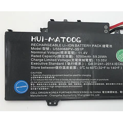 Batería de Repuesto U559068PV-3S1P para Gateway 2021 15.6"" GWNR71517-BK GWTN141-10Bk - HUI-MATOOG
