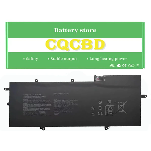 Batería de Repuesto C31N1538 para Asus ZenBook Q324UA Q324UAK UX360UA UX360UAK UX306UA UX360UA-C4010T UX360UA-DQ143T UX360UA-C4132T - CQCQ 1