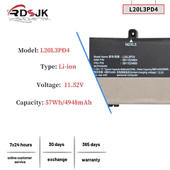 Batería de Repuesto L17L3P71 para Lenovo Thinkpad E14 E15 3rd Gen 2021 4th Gen 2022