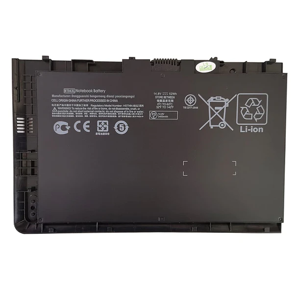 Batería de Repuesto BT04XL para HP Elitebook Folio 9470 9470M 9480M HSTNN-IB3Z HSTNN-I10C 687945-001 687517-1C1 - LIXIEKE 1