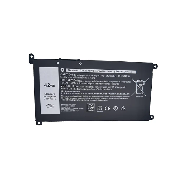 Batería de Repuesto JPFMR para Dell Chromebook 3100 3400 2-in-1 5488 5493 5593 P90F Series - NBULBL JPFMR 1