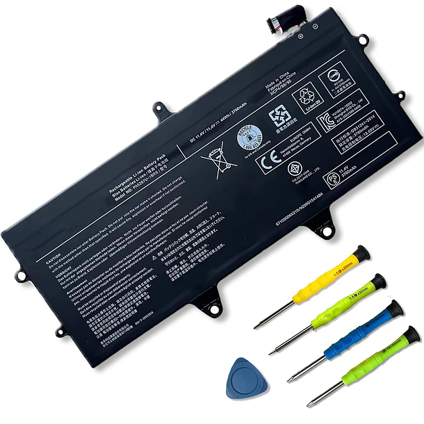 Batería de Repuesto PA5267U-1BRS para Toshiba Portege X20W X20W-D X20W-D-10R X20W-E X20W-D-11T Series Notebook 11.4V - SUNNEAR 1