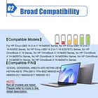 Batería de Repuesto GD03XL para HP Envy x360 14 2-in-1 14-fa0000 3