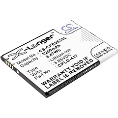 Batería de Repuesto CS-CPR363SL para Defiant BTR3635A (2200mAh/3.85V), CPLD-417 Battery - Ejjinenbby