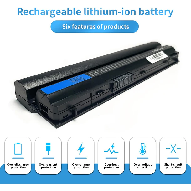 Batería de Repuesto NP03XL para Dell Latitude E6220 6230 E6320 6320 E6230 E6330 6330 E6430s(11.1V - HBFVG RFJMW 3