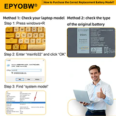Batería de Repuesto PKWVM para diversos equipos compatibles según modelo PKWVM - EPYOBW PKWVM