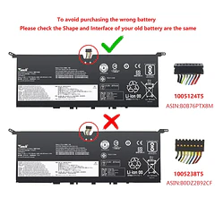 Batería de Repuesto L17C4PE1 para Lenovo Yoga S730-13iml S730-13IWL S730-13 IdeaPad 730S-13IWL730S 13 15.36V 2735mAh - Tanch