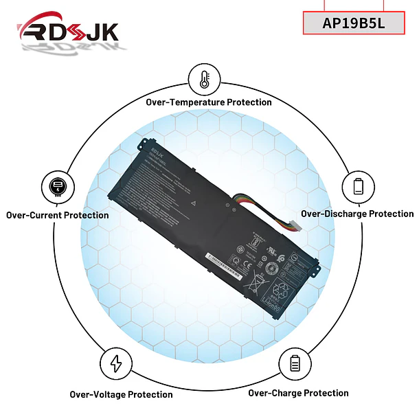 Batería de Repuesto AP15A3R para Acer Aspire 5 A515-43 A515-43G A515-52 A515-52G A515-55 A515-55-56VK Swift 6
