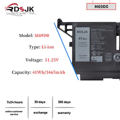 Batería de Repuesto L18C4P71 para Dell Latitude 5530 5430 5330 Precision 3570 Latitude 13 7330