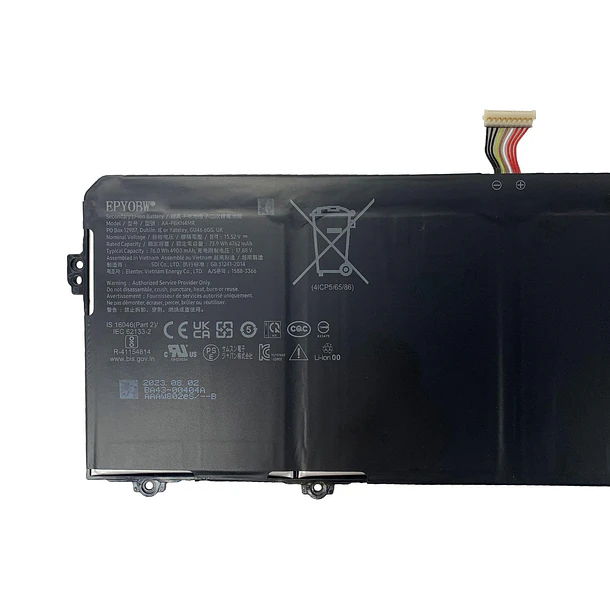 Batería de Repuesto AA-PBKN4MR para diversos equipos compatibles según modelo AA-PBKN4MR - EPYOBW 2
