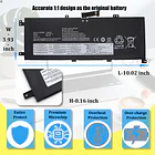 Batería de Repuesto L18M4P90 para Lenovo ThinkPad L13 Yoga 1st Gen 2nd Gen Series Laptop - GlottyBatt 5
