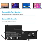 Batería de Repuesto PK03XL para HP Spectre X360 13-4003DX 13-4002DX 13-4103DX 13-4101DX 13-4102DX 13-4116DX 13-4193DX 6