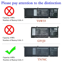 Batería de Repuesto TN70C para diversos equipos compatibles según modelo TN70C - EPYOBW